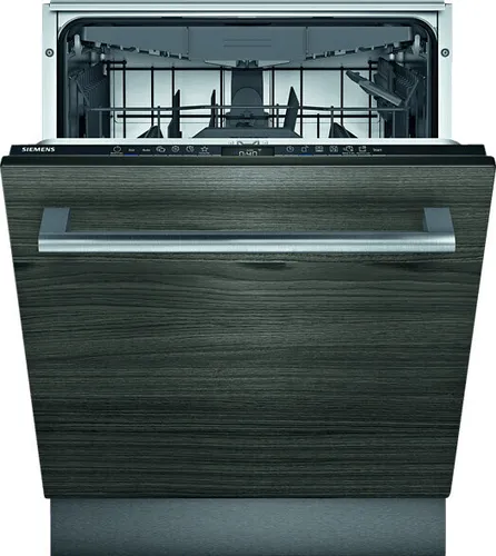 Siemens SN73HX60CE - Vollintegrierbarer Geschirrspüler 60 cm - Geschirrspüler der Energieeffizienzklasse D, vollintegrierbar für eine nahtlose Küchenoptik und mit langlebiger Edelstahlwanne.