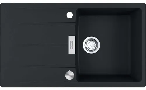 Franke Centro CNG 611-86 Black Matt Granitspüle in schwarz von Franke