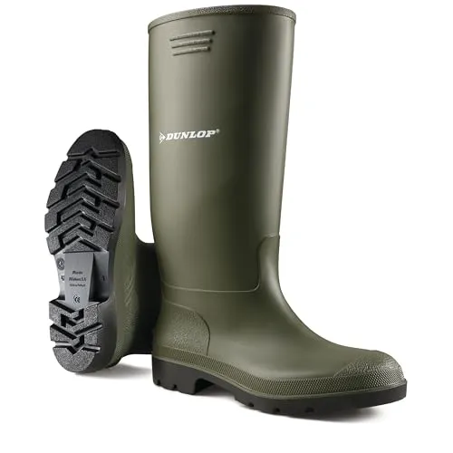 Dunlop Stiefel Pricemastor lang grün Gr. 41 von Dunlop