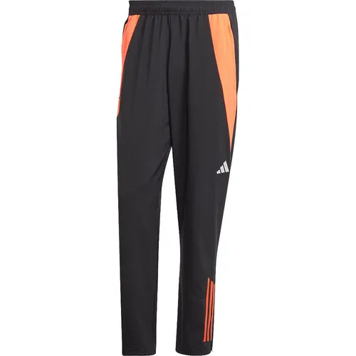 Adidas Tiro 24 Competition Präsentationshose - schwarz - Trainingshose für Fußballfans, mit AEROREADY Technologie für optimale Feuchtigkeitsregulierung und aus 100% recycelten Materialien für nachhaltigen Komfort.