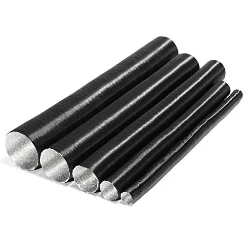 C-FUNN Klimaanlage Auspuff Schlauch Einlass Auslassrohr Auto Klimaanlage Heizung Zubehör - 76mm