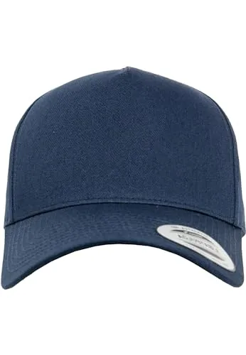 Flexfit Kappe 5-Panel Curved Classic Snapback, Navy, One Size, 7707