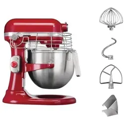KitchenAid professionelle Küchenmaschine rot 6,9L in rot von KitchenAid