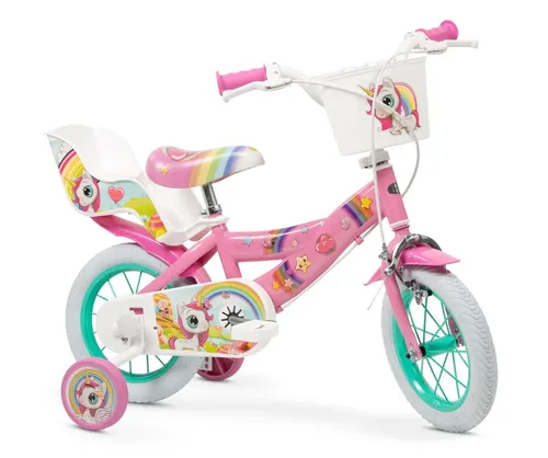 12 Zoll Kinder Fahrrad Unicorn für Mädchen