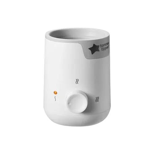 Tommee Tippee 3-in-1 Advanced Electric Bottle and Food Pouch Warmer, Warms Feeds Fast, White