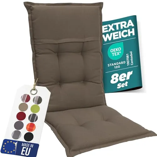 gardisun Hochlehner Gartenstuhlauflagen in beige von Gardisun