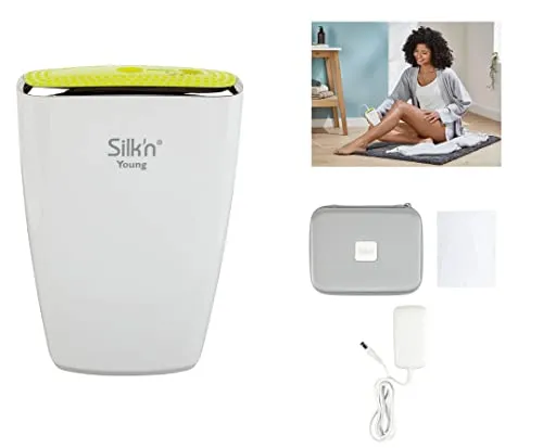 Silk´n Jewel Young Haarentfernung HPL IPL Gerät - Effektives IPL-Gerät mit 300.000 Lichtimpulsen und innovativer Touch&Glide-Technologie für schmerzfreie Haarentfernung zu Hause.