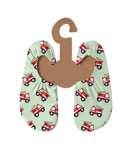 Slipstop Kinder Strandschuhe Anti-Rutsch Ballett Schuhe in grün von Slipstop