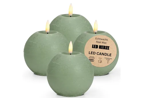 Kerzen Grün von matches21 HOME & HOBBY
