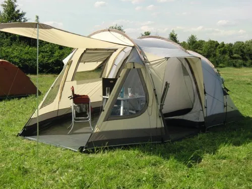 Reimo Dakota Z5 Deluxe Zelt, 4-Personen, 480x280cm, beige