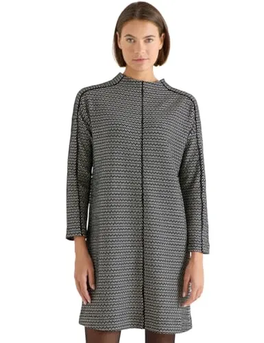 Cecil Damen Two Tone Strukturkleid