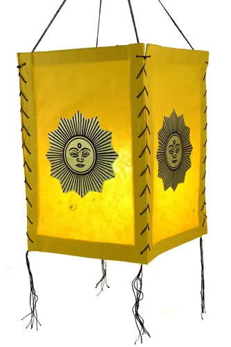 Lampenschirme Gelb von Guru-Shop
