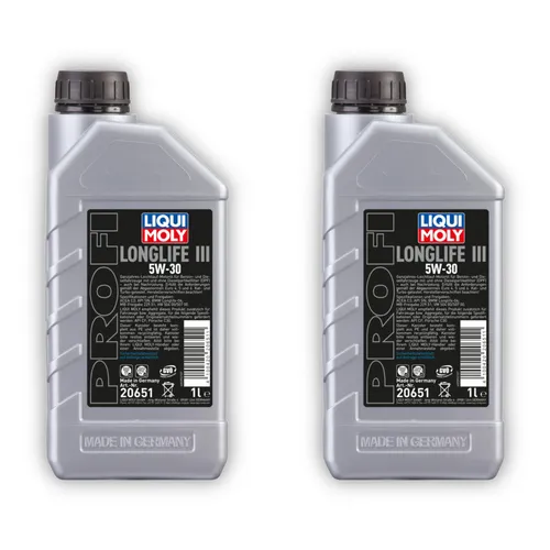 2x 1L LIQUI MOLY 20651 Motoröl Profi Longlife III 5W-30 Motorenöl Motor Öl