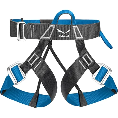 Salewa Via Ferrata Evo Hüftklettergurt - Klettergurt EN 12277 Type C mit drei 90SafX Schnallen für optimale Sicherheit und eine Materialschlaufe für praktischen Zugriff.