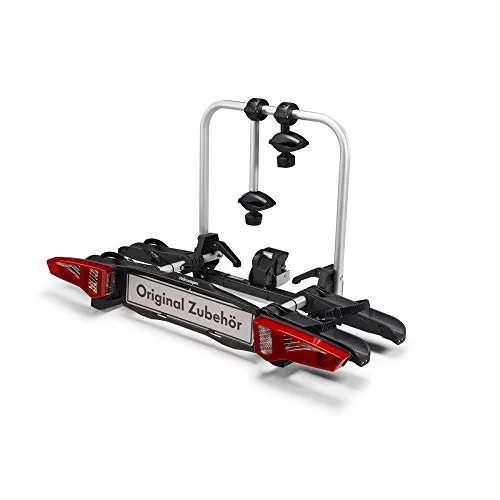 Fahrradträger Basic für die Anhängevorrichtung, faltbar für zwei Fahrräder