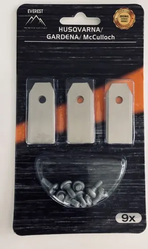 Automower-Messer Für Husqvarna Gardena 43Mm Kpl. 9 Stk.