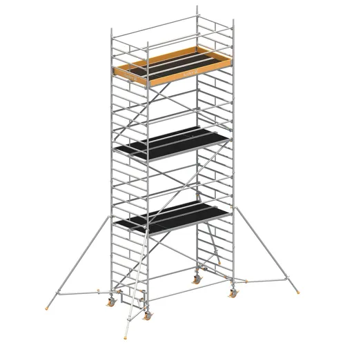 Layher Rollgerüst Uni Breit P2, 2,60m Stützen, 13,2m AH von Layher