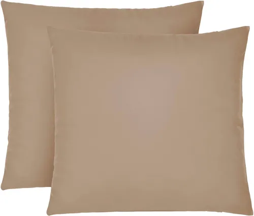 Kissenbezüge Braun von biberna