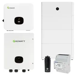Growatt MOD 6KTL3-XH2 6kW Hybrid Wechselrichter mit 15kWh Solarspeicher-Set und Backup Box