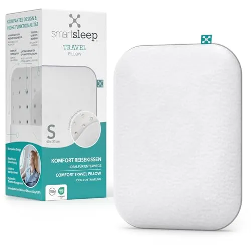 smartsleep® REISEKISSEN – smart TRAVEL Pillow aus Memory-Schaum
