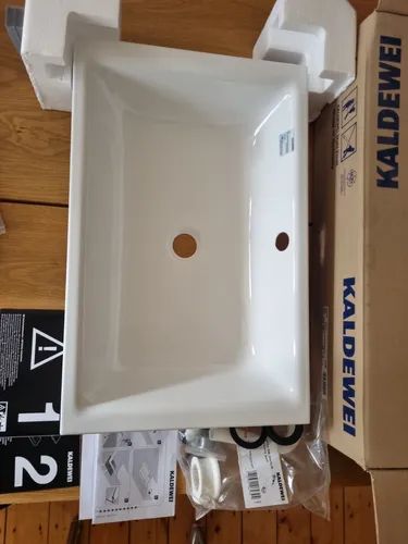 Kaldewei PURO S Aufsatzwaschtisch 3173, 60 cm von KALDEWEI