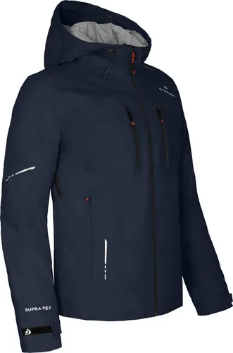 Bergson SKIEN THERMO Herren Regenjacke – Leicht wattierte, recycelte Jacke mit 20000 mm Wassersäule - Hochwertige Herren Regenjacke aus recyceltem Material, leicht wattiert und ideal für wechselhaftes Wetter. Mit 20000 mm Wassersäule bietet sie zuverlässigen Schutz und Komfort.