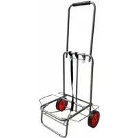 Klappbare Sackkarre für einfachen Transport in grau von Relaxdays