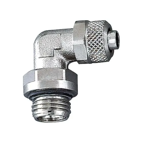 RIEGLER 110549-13.514-10 Winkel-Einschraubverschraubung, drehbar, G 1/4 a., Schlauch 10/8, 1Stk