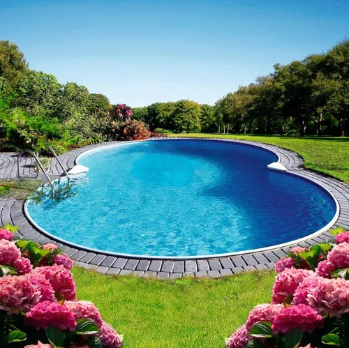 Clear Pool Achtformpool PREMIUM MALLORCA (Set, 2-tlg) von Clear Pool