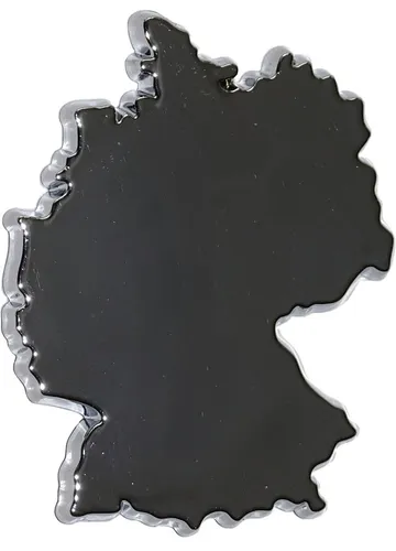 Hermann Schütz Aufkleber Deutschland Chrom-Sticker