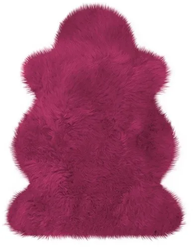 Heitmann Felle Fellteppich Lammfell farbig in lila von Heitmann Felle