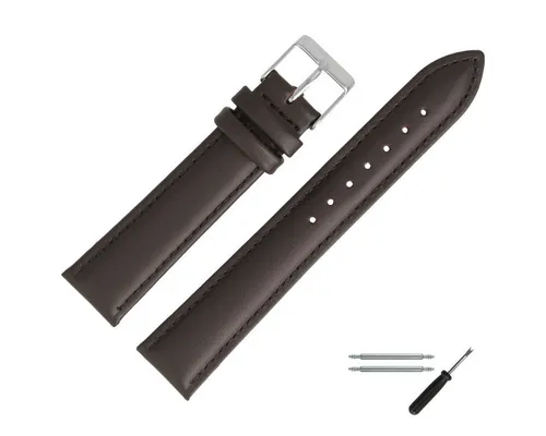 MARBURGER Uhrenarmband 18mm Leder