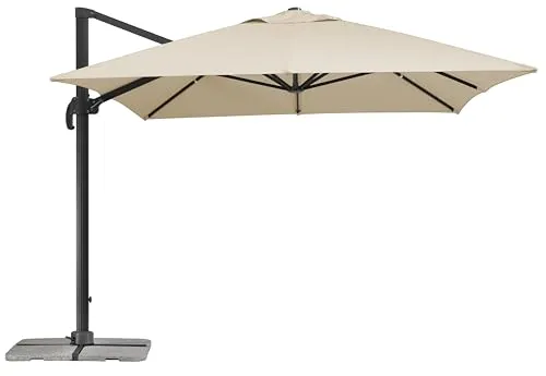 Schneider Ampelschirm Rhodos Grande 400x300 cm mit Kurbel