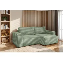 Kaiser Möbel Bohoo Ecksofa L-Form Olive Rechts in grün von Kaiser