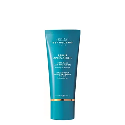 Institut Esthederm After Sun Repair Firming Anti-Wrinkle Face Care 50ml - Sonnenschutzmittel zur post-solaren Hautreparatur, beruhigt und befeuchtet die Haut, verlängert die Bräune und mindert Falten.