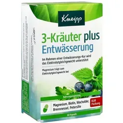 Kneipp 3-kräuter Plus Entwässerung Kapseln