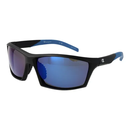 Champion Sonnenbrille CU5142 C01 64 – Sportlich und stilvoll - Hochwertige Herren-Sonnenbrille mit polarisierenden, blauen Gläsern für optimalen UV-Schutz. Ideal für sportliche Aktivitäten und den täglichen Gebrauch.