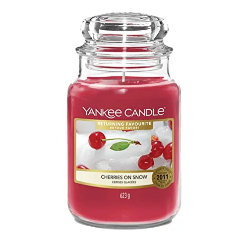 Cherries On Snow 623g von Yankee Candle