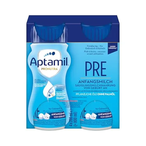 Aptamil Pronutra-ADVANCE PRE – 6x4x200 ml – Anfangsmilch von Geburt an