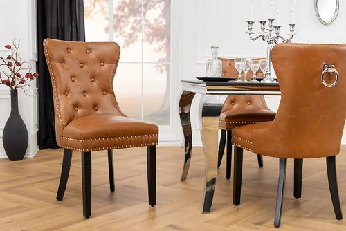 riess-ambiente Esszimmerstuhl CASTLE in braun von Riess-Ambiente