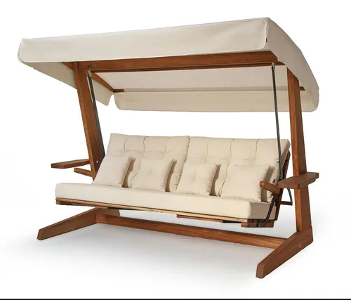 Westmann Irokoholz Hollywoodschaukel Luna 2600 von Westmann