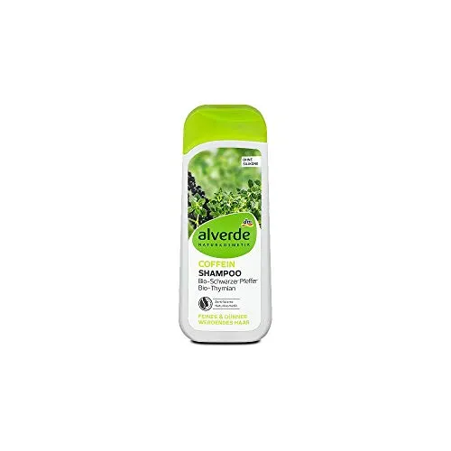 Alverde – Coffein Shampoo gegen dünnes Haar und Haarverlust – 200 ml