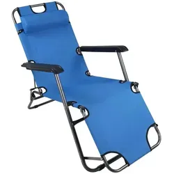 Ambia Garden Gartenliege Blau von VCM