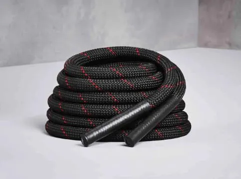 CRIVIT Battle Rope Seil für Training, Fitness, Crossfit, 30 mm, Länge 10 m, extrem robust und flexibel
