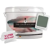 Livingwalls THE COLOR KITCHEN - Kräftige Wandfarbe in Grün, 5l - Farben: Matte Innenfarbe mit hoher Deckkraft, ideal für farbenfrohe Räume. Bringt Leben und Ruhe in jeden Raum.