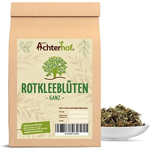 Rotkleeblüten 100g | ganze Rotkleeblüten | verleiht einen süß-sommerlichen Geschmack | beliebtes Speise und Nutzkraut | vom Achterhof