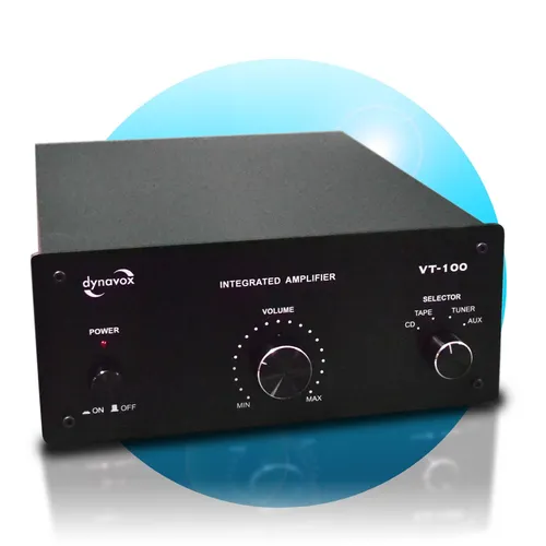 Dynavox Stereo Vollverstärker VT-100 Schwarz