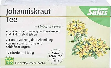 JOHANNISKRAUT ARZNEITEE Hyperici herba Salus Fbtl. 15