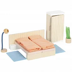 small foot Puppenhausmöbel Schlafzimmer 298134 von small foot