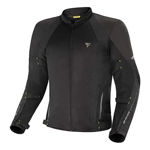 SHIMA JET - Atmungsaktive Motorradjacke für Herren - Motorradjacke mit wasserdichter Membran und Level 2 Rückenprotektor, ideal für heiße Sommerfahrten dank großer Mesh-Paneele und hervorragendem Tragekomfort.